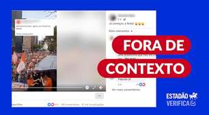 Vídeo mostra protesto contra anistia na Paulista, não comemoração pela prisão de Bolsonaro