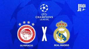 Olympiacos x Real Madrid: onde assistir, escalações e arbitragem