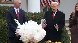 Trump concede perdão presidencial a peru antes do Dia de Ação de Graças