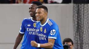 Mbappé faz quatro, e Real Madrid vence o Olympiacos pela Champions