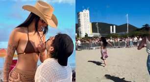 Ana Castela foge de seguranças durante evento e momento chama atenção