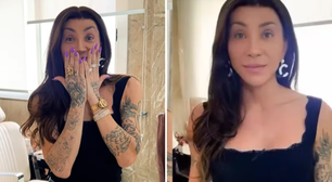 Maya Massafera retira ossos do maxilar e mostra resultado nas redes sociais: 'Não assustem'