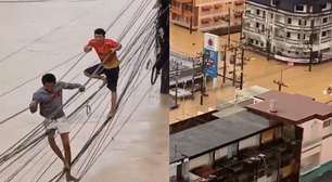 Tempestade histórica atinge Tailândia e deixa ao menos 19 mortos