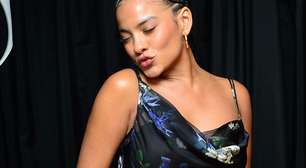 Bella Campos usa vestido de R$ 14 mil no Jantar Preto em SP