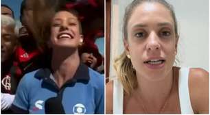 Repórter da Globo agredida por torcedor do Flamengo faz desabafo