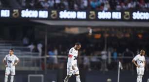 Neymar desfalcou o Santos em mais da metade dos jogos no Brasileirão