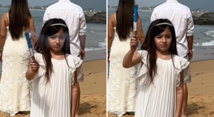 Menina fica inconsolável após descobrir que terá um irmãozinho e vídeo do momento viraliza; veja