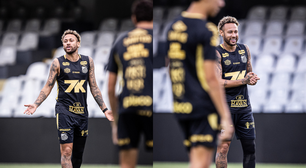 Neymar treina e diz estar preparado para jogo decisivo entre Santos e Sport