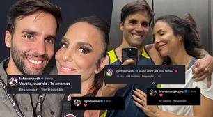 Famosos reagem a separação de Ivete Sangalo e Daniel Cady: 'Te amamos'