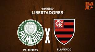Palmeiras x Flamengo: onde assistir, escalações e arbitragem