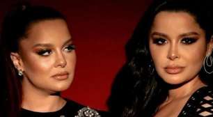 De franjinha e magérrima, Maiara atrai olhares de look vermelho: 'Essa roupa...'