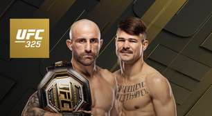 Diego Lopes fará revanche com Volkanovski pelo cinturão dos penas no UFC 326