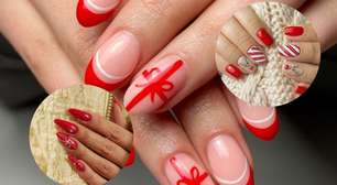 Unhas Natalinas: reunimos + de 20 opções em vermelho que vão te encantar antes da 'noite feliz'