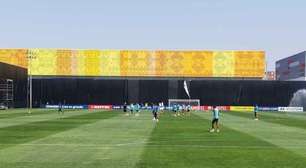 Somente Pedro não vai a campo no último treino do Flamengo antes da final da Libertadores