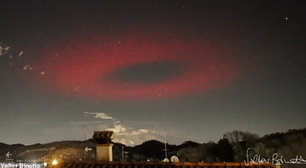 Anel vermelho raro ilumina céus da Itália e intriga pesquisadores