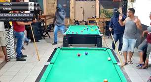 Assalto interrompe transmissão ao vivo de desafio de sinuca na zona sul de São Paulo