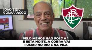 Pelo menos não foi 7 a 1 E esta noite, a cobra vai fumar no Rio e na Vila