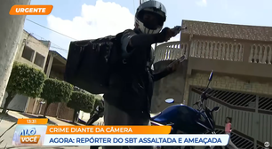 Repórter do SBT é assaltada durante reportagem; veja vídeo