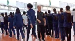 'Deixar corpo no chão': vídeo mostra rito com canto do BOPE em escola cívico-militar no Paraná