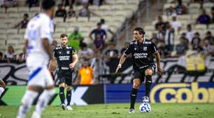 Ceará abre o placar, mas cede empate para o Cruzeiro na Arena Castelão; veja como foi o jogo