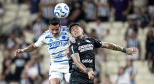 Cruzeiro tropeça, empata com o Ceará e sai da briga pelo título do Brasileirão