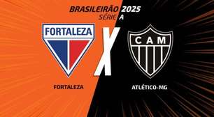 Fortaleza x Atlético-MG, AO VIVO, com a Voz do Esporte, às 17h