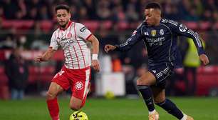 Mbappé marca, mas Real Madrid fica no empate com o Girona