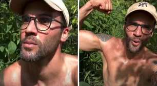 Ex de Ivete Sangalo exibe corpo definido após separação: 'Agro fitness'