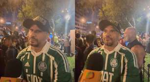 Palmeirense deixa rivalidade de lado e vai à comemoração de título do Flamengo: 'A festa é brasileira'