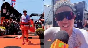 Vittoria Lopes vence na categoria feminina do Ironman 70.3: 'Consegui me hidratar bem'