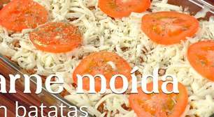 Carne moída com batatas: surpreenda toda a sua família com esta receita muito fácil e saborosa