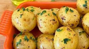 Batatinha temperada na pressão: macia e pronta em 5 min