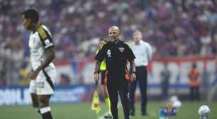 Sampaoli cita falta de eficiência como principal razão para derrota do Atlético: "Não conseguiram concretizar o domínio"