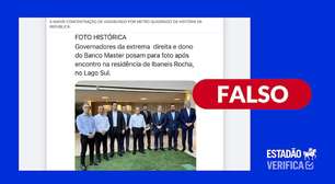 Vorcaro não aparece em foto com governadores estaduais
