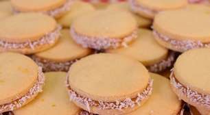 Alfajor de doce de leite: o melhor com massa que desmancha na boca