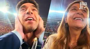 Promessa de Leila e cutucada de Abel; Confira o que a dupla do Palmeiras falou na premiação da Libertadores