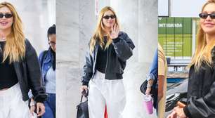 Esse aerolook elegante e minimalista é a aposta de Virgínia Fonseca em dia de compromissos; bolsa de luxo de R$ 130 mil é o destaque da produção!