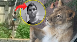 Corpo de homem morto por leoa é sepultado, mas passado conturbado do jovem levanta novas dúvidas sobre a tragédia