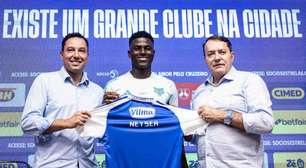 Néiser Villarreal é apresentado e explica escolha pelo Cruzeiro: "Gostei do projeto"