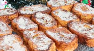 Rabanada para o Natal: receita tradicional e deliciosa para a sua Ceia de Fim de Ano