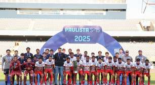 Red Bull Bragantino fica com o vice-campeonato no Paulista Sub-15