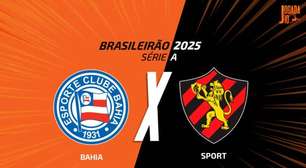 Bahia x Sport: onde assistir, escalações e arbitragem