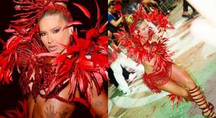 Virginia ignora críticas após estrear como Rainha de Bateria