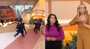 Christina Rocha deixa palco do Casos de Família após homem partir para cima de grávida