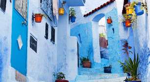 O mágico visual da marroquina Chefchaouen, a 'cidade mais azul do planeta'