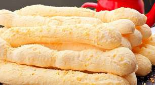 Biscoito de polvilho assado (Peta): biscoito de polvilho assado crocante e delicioso para o seu café