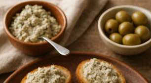 Canapé com Patê de Azeitona com Ricota: receita fácil que impressiona qualquer convidado