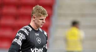 Raul será o goleiro titular do Botafogo contra o Cruzeiro pelo Brasileirão