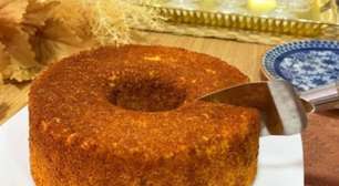 Bolo pudim sem farinha: sem trigo, bolo úmido, fofinho e delicioso para o fim de ano