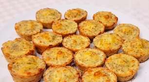 Empadinha sem glúten deliciosa e com massa que desmancha na boca